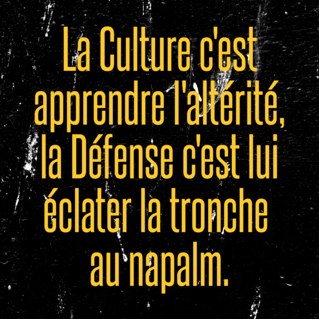 12 décembre 2020 [La Culture est utile]