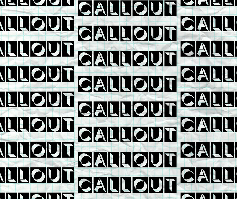 12 novembre 2021 [Callout du Callout]