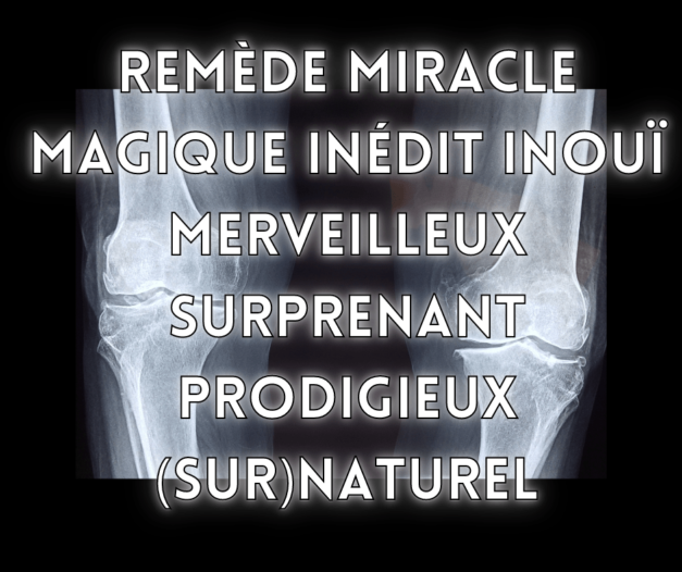 24 octobre 2021 [Médecine naturelle miraculeuse]