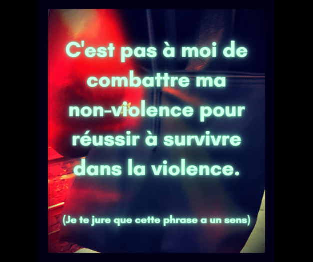 1er avril 2022 [Se protéger de la violence ?]