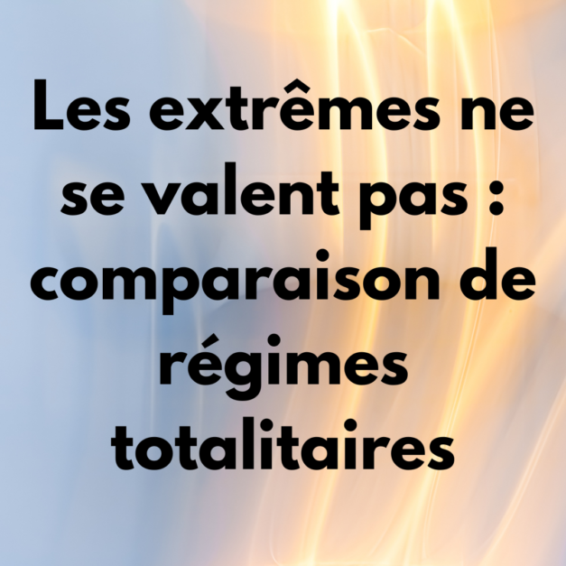 Le fascisme n’est pas le communisme
