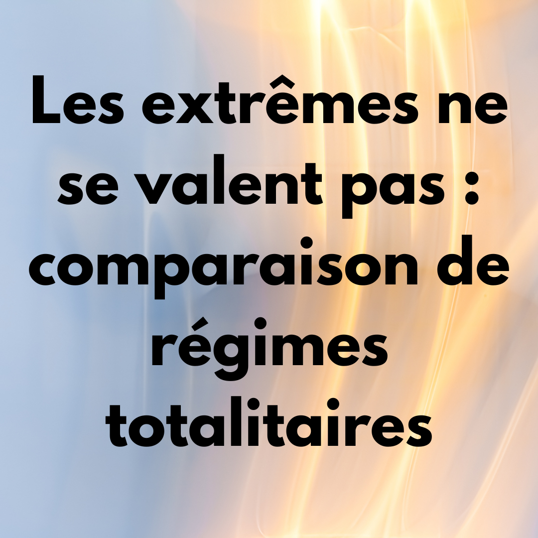 Le fascisme n’est pas le communisme