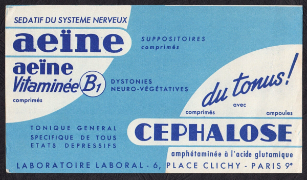 [...]Cephalose, amphétaminée à l'acide glutamique