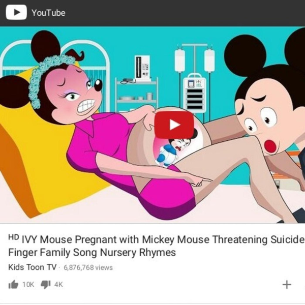 Minnie est enceinte et Mickey menace de se suicider (6M de vues)